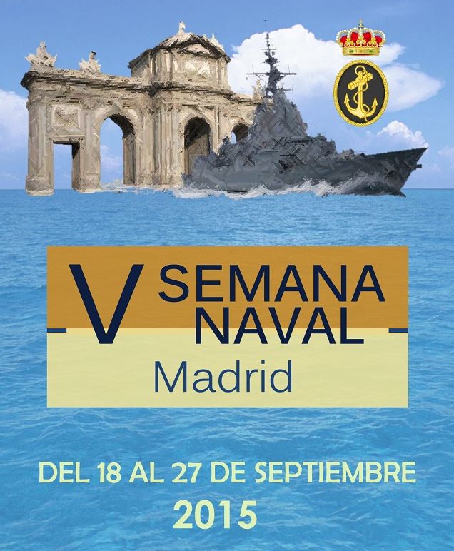 Cartel Semana Naval de Madrid 2015